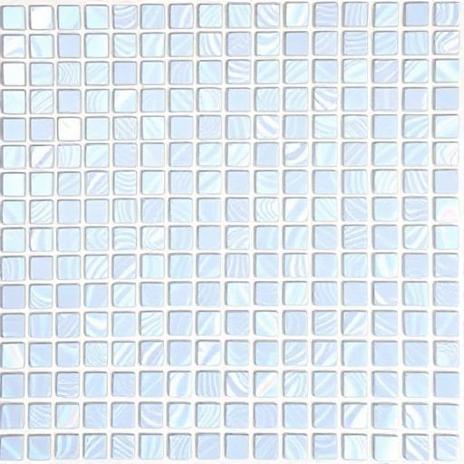 Pearl pool waterline mosaic tile swatch